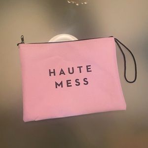 New! Milly large zip pouch